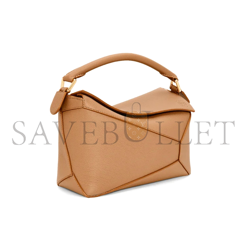 L0ew* small puzzle edge bag in soft grained calfskin a510p60x30 (24*16.5*10.5cm)